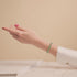 gui | Argent | Bracelet de perles de verre galaxie